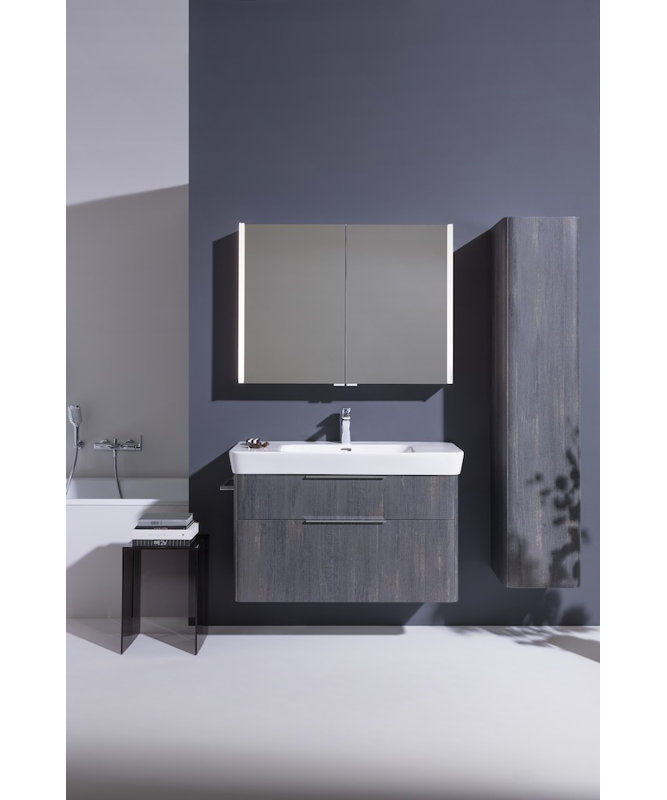 Kartell Glass End Table, Smoky Gray