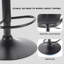 Adjustable Height Counter Stool with Metal Frame