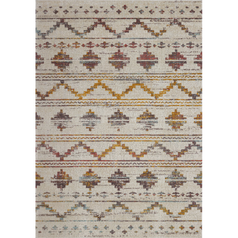 Pugh Southwestern Indoor Rug, Rectangle 6'5" x 9'5"