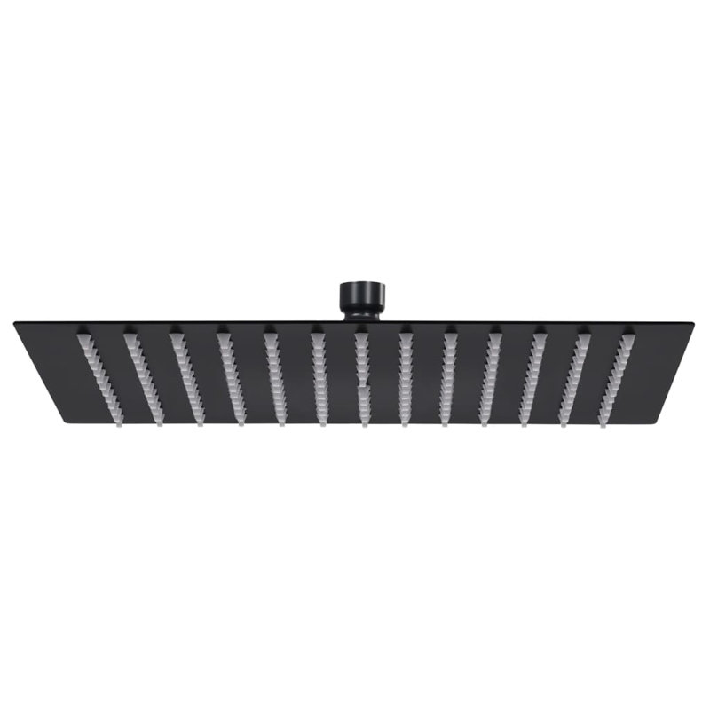 Som Rain Fixed Shower Head, Matte Black