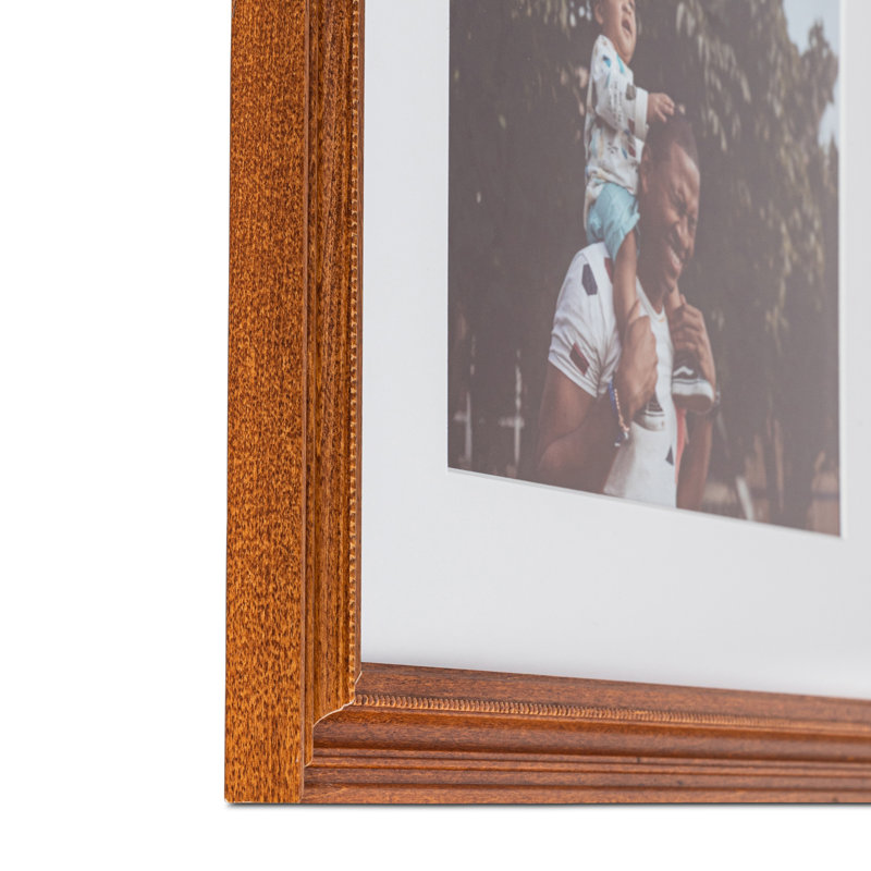 Kellan Honey Wood Matte Picture Frame, 11" x 14"
