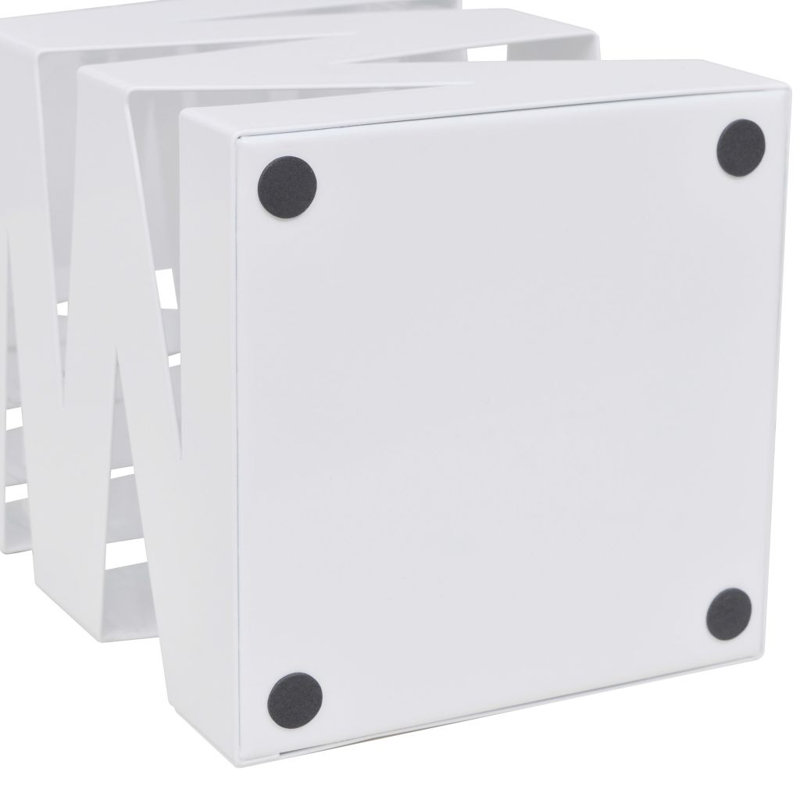 Steel Freestanding Umbrella Stand, White