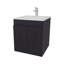 Meuble-lavabo avec deux portes Wengue-117825043