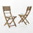 Outdoor Acacia Wood Folding Dining Chair (Set Of 2)-263951407