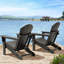 Chaise Adirondack pliante en plastique Bryes-2103598852