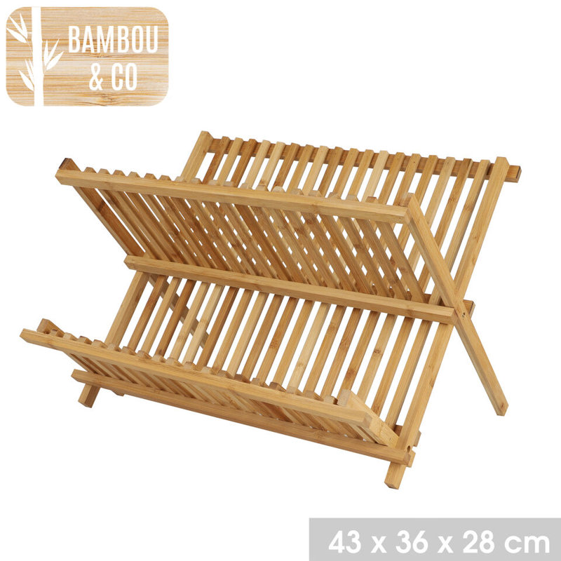 Revecca Bamboo Dish Rack