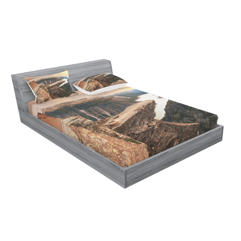 Microfiber Sheet Set, Full Sheet Set with Fitted Sheet