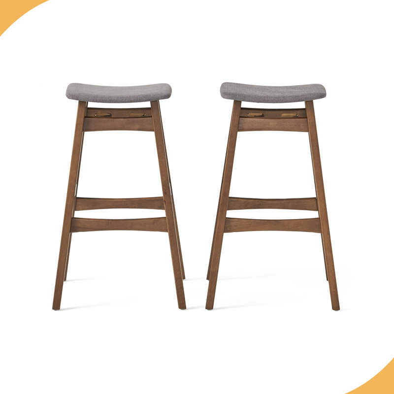 Tabouret de bar, structure robuste, Brown