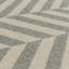 Bray Grey/Cream Chevron Area Rug-1364719259