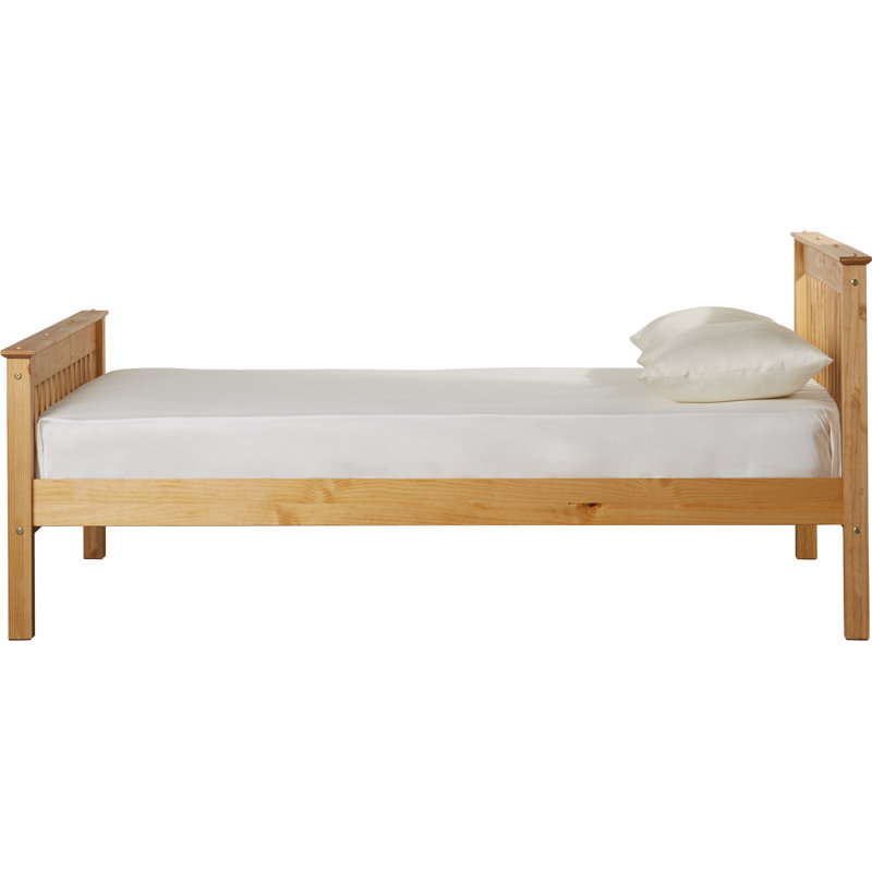 Callensburg Solid Wood Bed, Small Double (4')