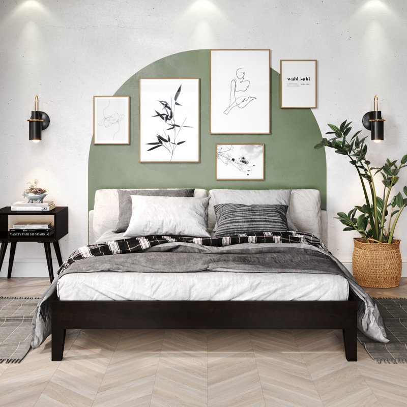 Coover Nix - Queen Platform Bed, Black