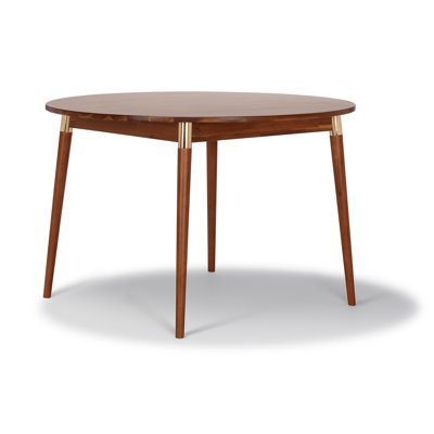 Dakota Acacia Round Solid Wood Dining Table