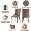 Ensemble de 2 chaises d'appoint et de salle à manger Modern-2097617340-2097617219