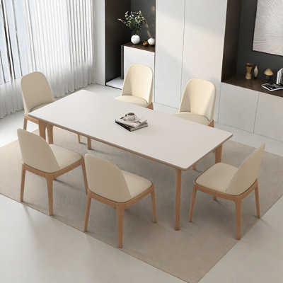 High-end dining table and chair set