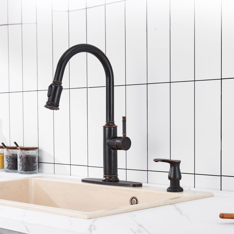 Kitchen Sink Soap Dispenser Oil Rubbed Bronze, Under Sink Soap Dispenser With 40" Silicone Extension Tube Kit,Say Goodbye To Frequent Refills