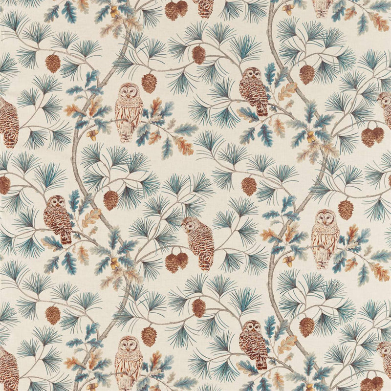 Owlswick Fabric, Teal