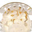 Plafonnier encastré 15,7 po Golden Shell