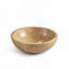 Vasque de salle de bain en marbre naturel beige doré de 40 cm (16 po) avec surface polie