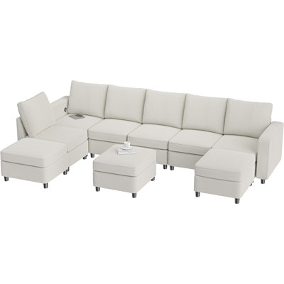 VINGLI 9-Piece Modular Sectionals