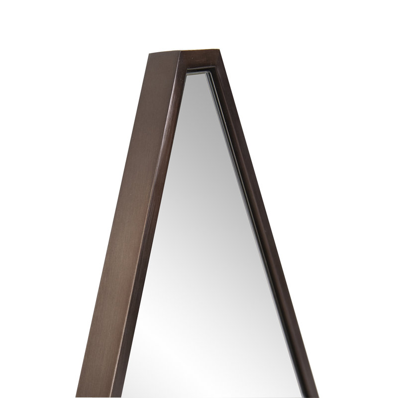 Alberte Metal Flat Wall Mirror