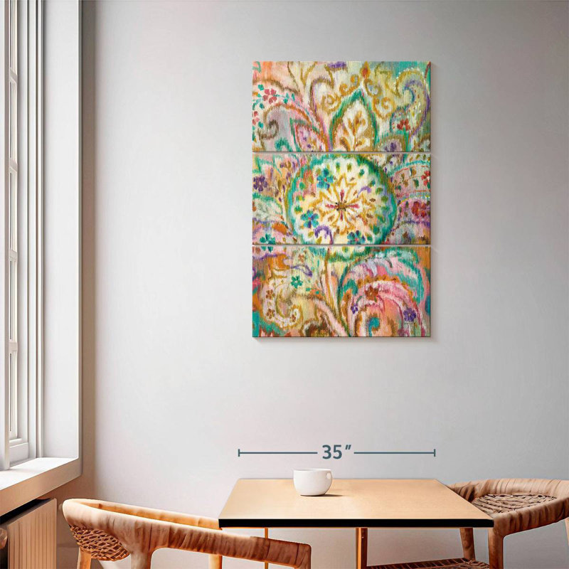 Kerner Boho Paisley I, 57" H x 36" W
