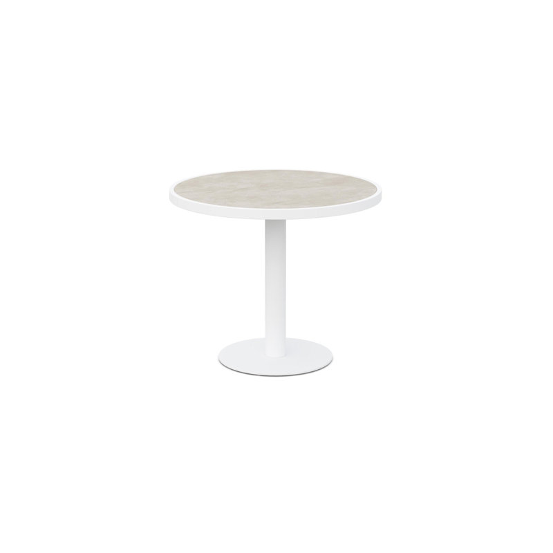 Bordeaux Dining Table - Dekton Top, White, Albarium