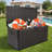 Deckstore 100-Gallon Outdoor Storage Deck Box: A UV-Protected & Water-Proof Container With Double-Wall Design, Lockable For Pool, Patio, And Garden Use