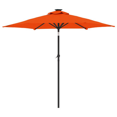 Beach Parasol with Crank Lift