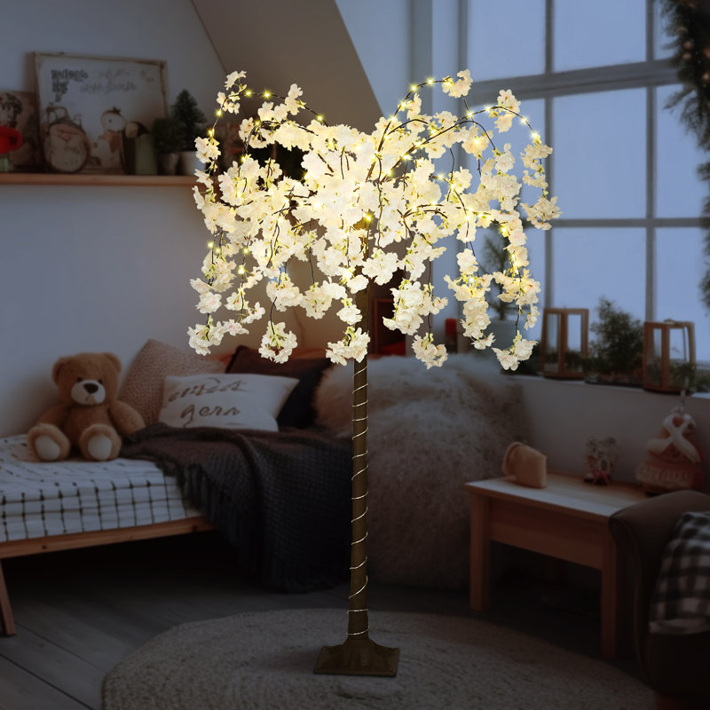 48'' Faux Cherry Blossom Tree