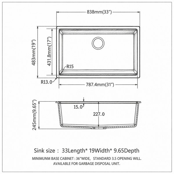 Dimensions du produit