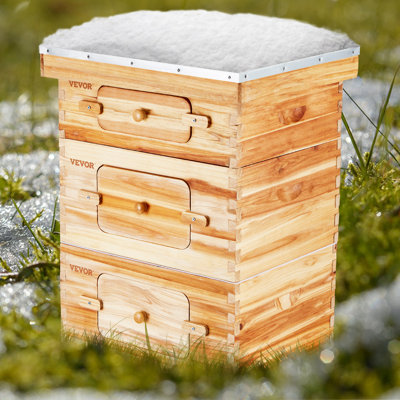 VEVOR Bee Hive 30 Frame Bee Hives Starter Kit