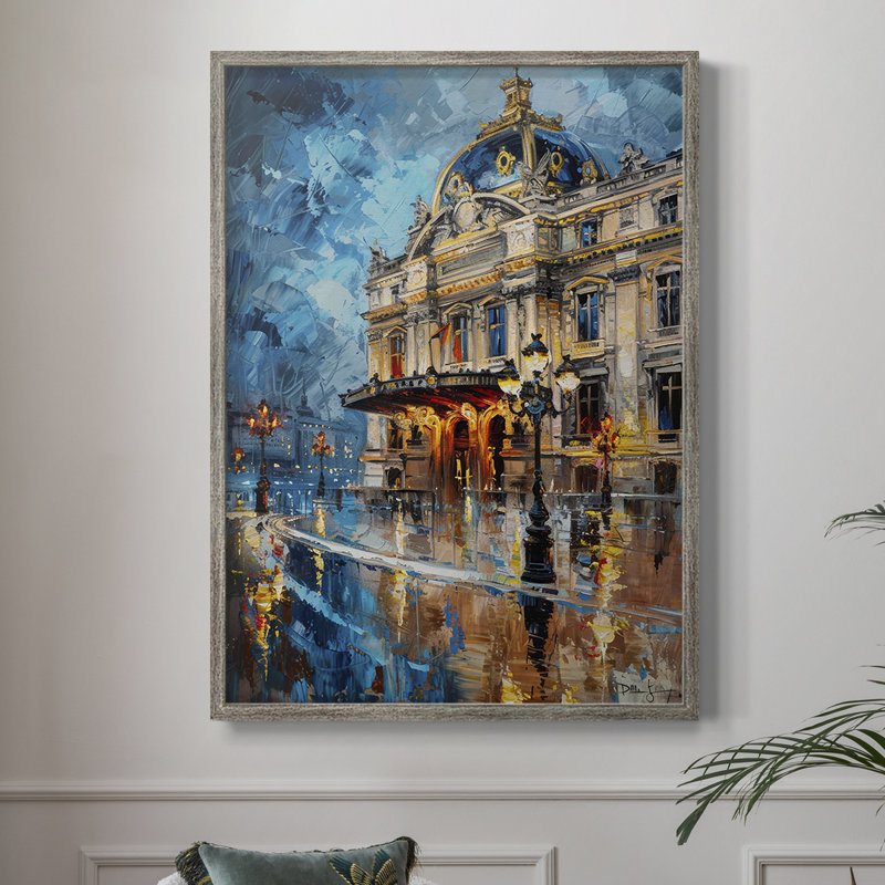 «LANDSCAPES Series CECLX», reproduction encadrée - bois massif, H 15 po x l 12 po