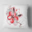 Croquis aquarelle rouge floral - coussin imprimé floral-29961961-29963667