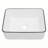 16X12 Inch Ceramic Rectangular Vessel Bathroom Sink-102543842