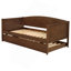 Lit de jour simple avec couchette Fallbrook