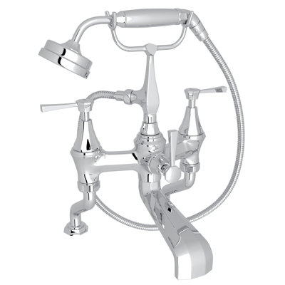 Deco Exposed Deck Mount Tub Filler