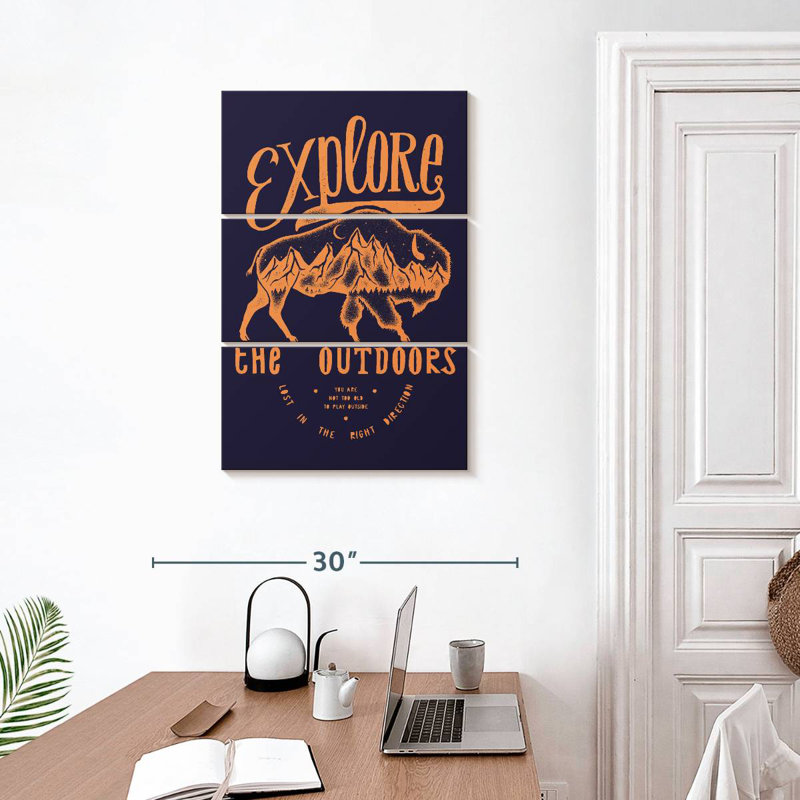 Tergel Explore The Outdoors Typography
