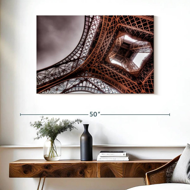 Eiffel Tower Latticework, 26" H x 39" W