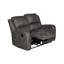 Causeuse inclinable confortable avec capitonnage élégant pour des moments de détente