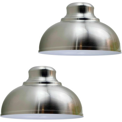 2-Pack Vintage Retro Pendant Light Shade Metal Lampshade Bulb Guard Curved Cage Hanging Ceiling Light Fixture E26 Compatible Decorative Lighting for Kitchen Bedroom Farmhouse