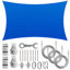 Toile d'ombrage rectangulaire Royal Shade avec treuil d'installation-114890840-114890861