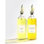 Distributeur d'huile et de vinaigre avec bec verseur en métal, verseur lesté, distributeur de bouteilles en verre pour la cuisine, huilier à huile d'olive, bouteille d'huile d'olive en verre | 500 ml, ensemble de 2