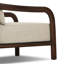 Chaise d'extérieur teinté brun Castilla Boda FSC
