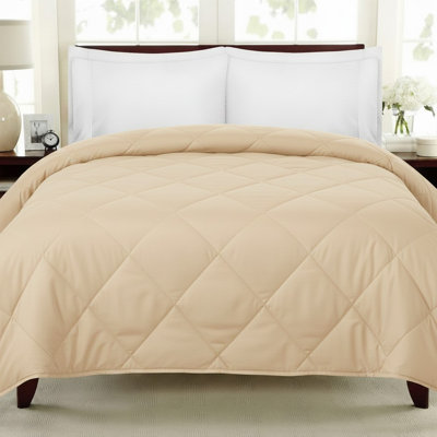 Ensemble d'édredon léger en duvet synthétique luxueux
