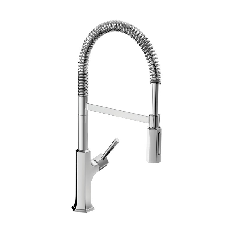 Locarno Single Handle Kitchen Faucet, Chrome