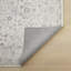 Traditional Cream Washable/Stain Guarded Area Rug-1359089174