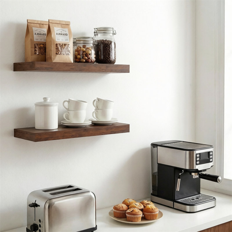 2 Pcs Floating Shelf