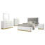 Ensemble de chambre avec grand lit 5 pièces White-338468657-338468658