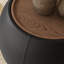 Repose-pieds rond moderne avec rangement - Table basse multifonction-1728439027-1728439026
