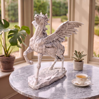 Statue de cheval ailé Pégase